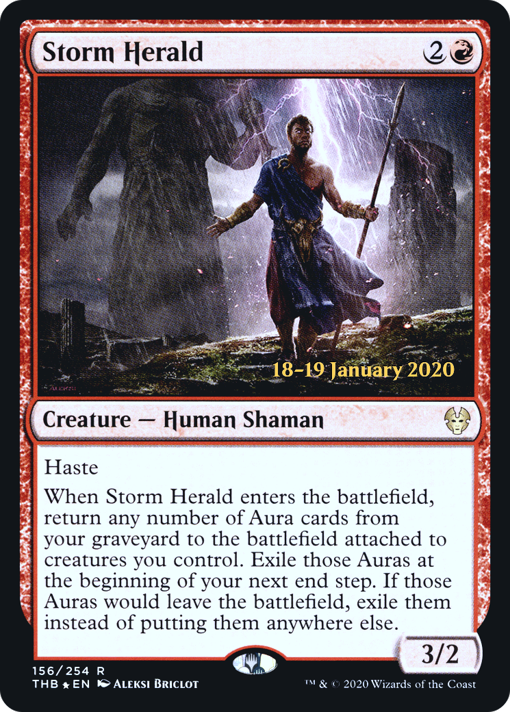 Storm Herald (PTHB-156S) - Promotions Theros Beyond Death