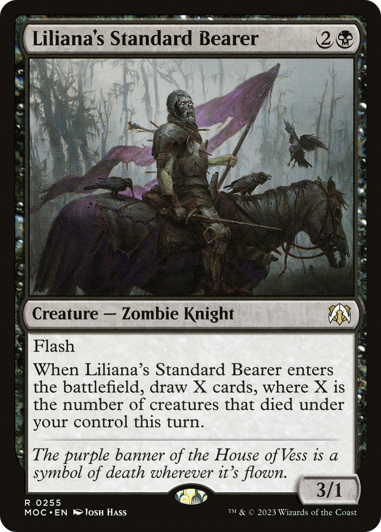 Liliana's Standard Bearer (MOC-255) - March of the Machine Commander
