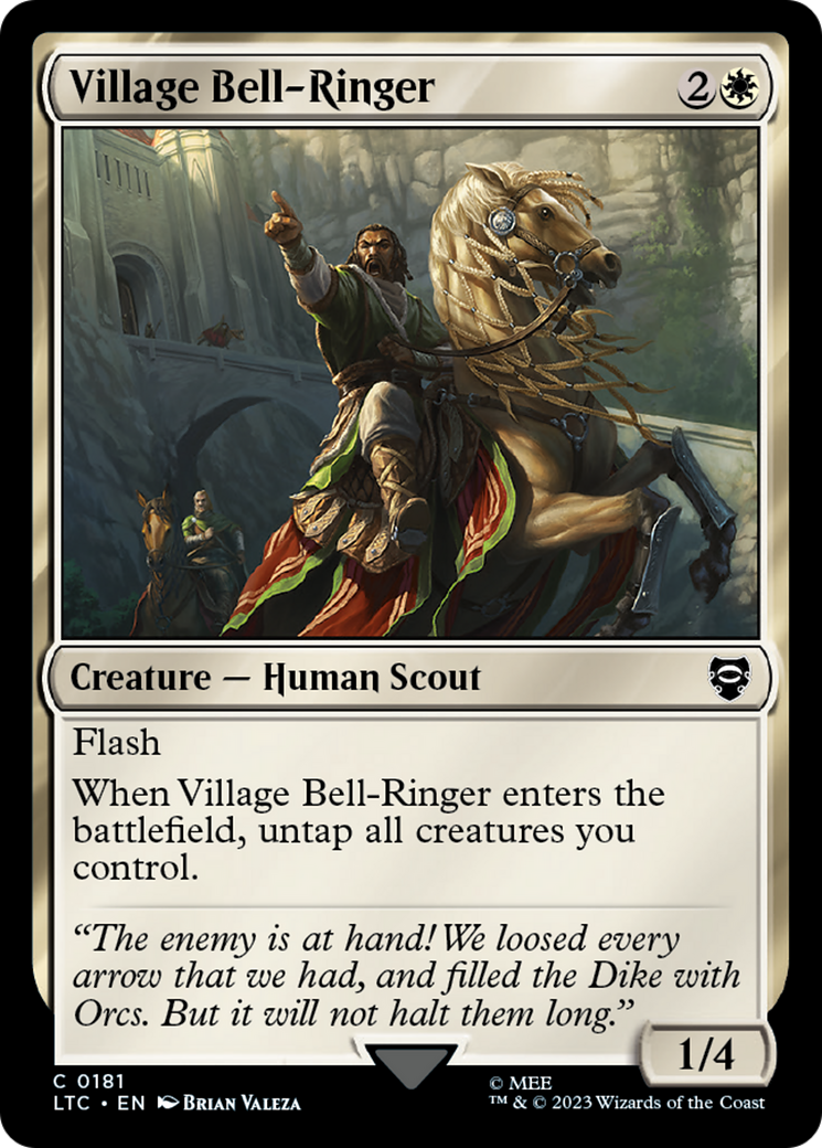 Village Bell-Ringer (LTC-181) - Tales of Middle-earth Commander