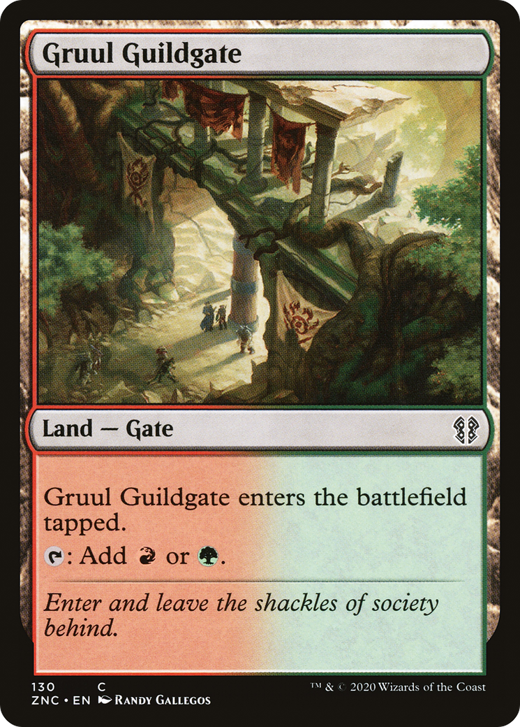 Gruul Guildgate (ZNC-130) - Commandant ascendant de Zendikar
