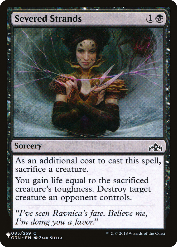 Severed Strands (LIST-GRN-85) - The List
