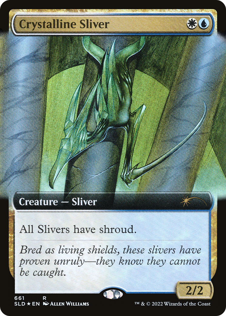 Cristallin (SLD-661) - Goutte Secret Lair : (Extended Art) Foil