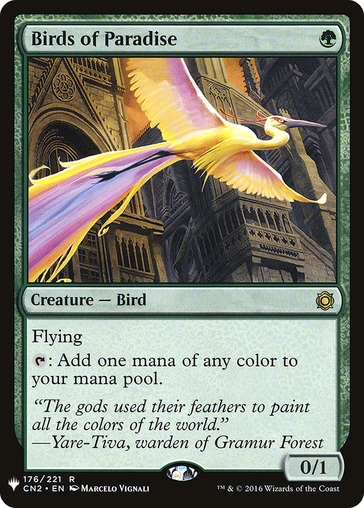 Birds of Paradise (LIST-176) - The List