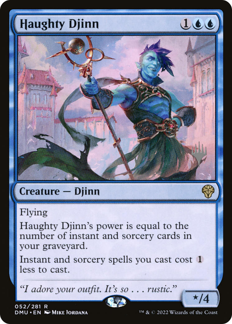 Djinn hautain (PDMU-52P) - Dominaria United Promos Foil