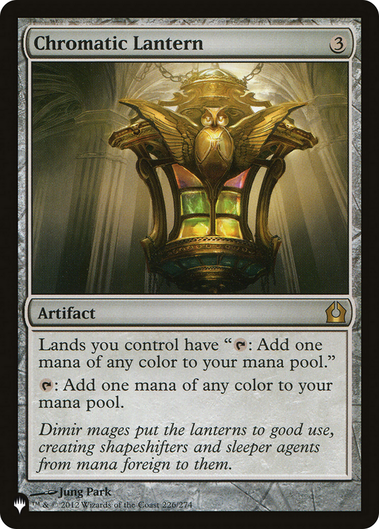 Chromatic Lantern (RTR) (LIST-RTR-226) - The List
