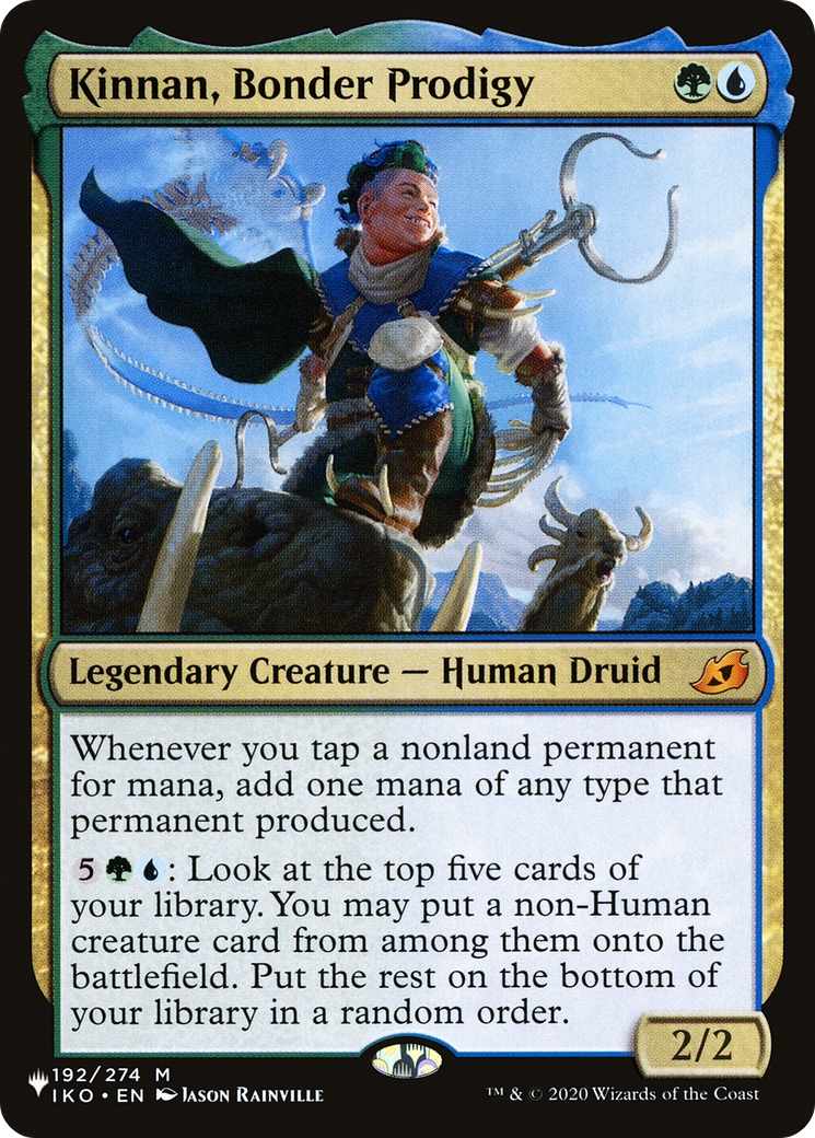 Kinnan, Bonder Prodigy (LIST-IKO-192) - The List