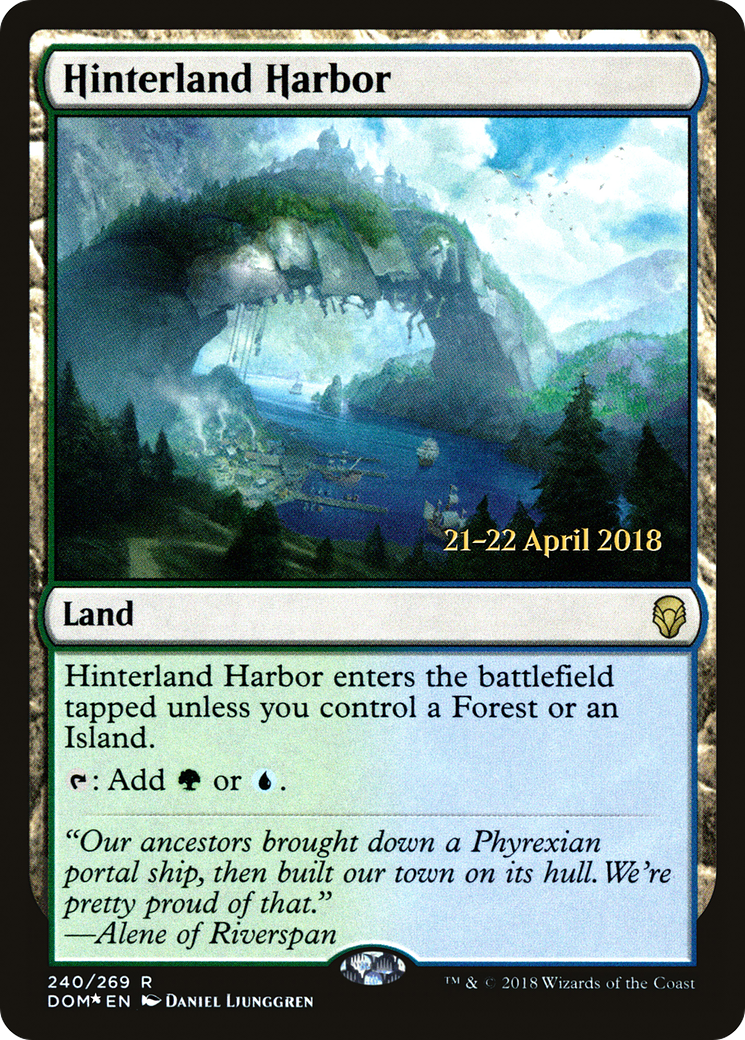 Hinterland Harbor (PRE-240S) - Dominaria Promos Foil
