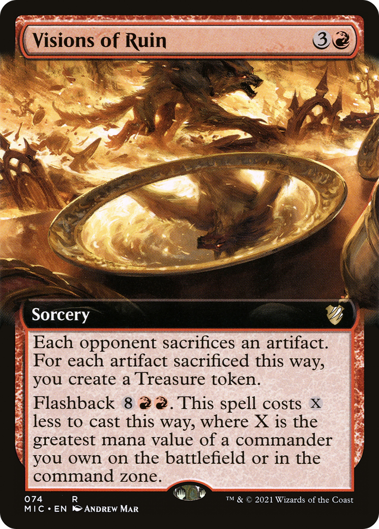 Visions de la ruine (MIC-074) - Midnight Hunt Commander : (Extended Art)