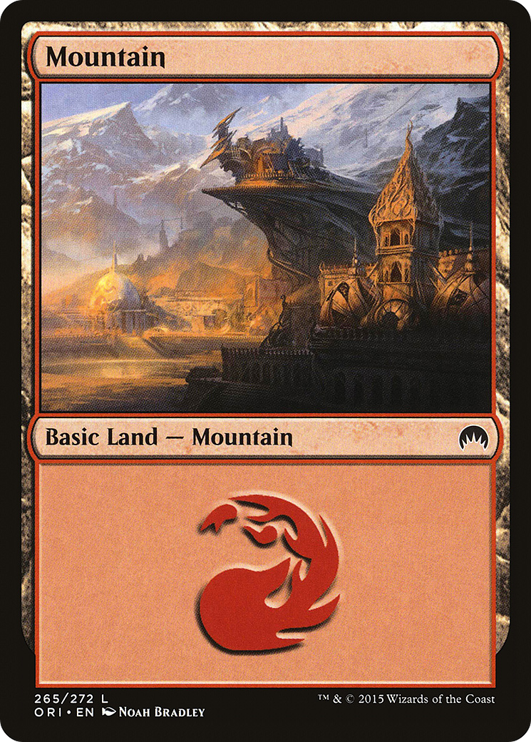 Mountain (265) (ORI-265) - Magic Origins Foil