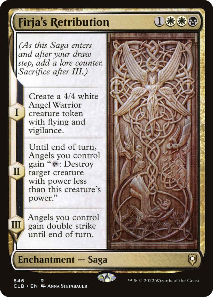 La vengeance de Firja (CLB-846) - Commander Legends : La Bataille pour la Porte de Baldur