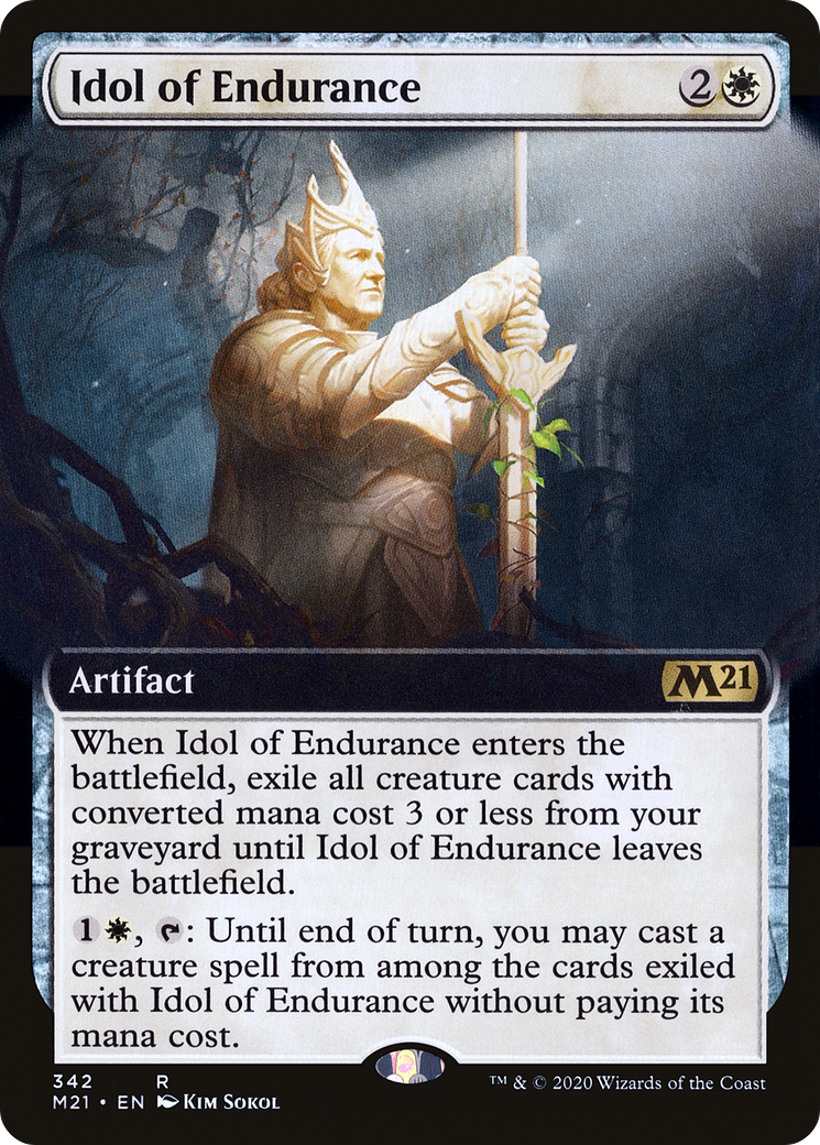 Idole d'endurance (M21-342) - Édition de base 2021 : (Extended Art)