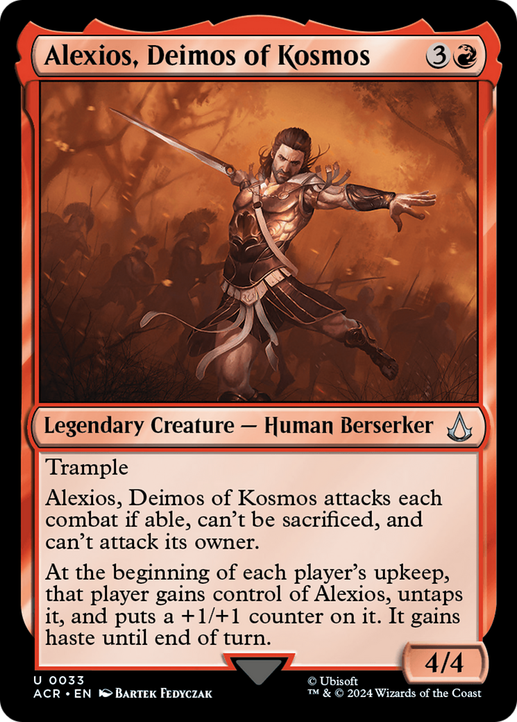 Alexios, Déimos de Kosmos (ACR-033) - Assassin's Creed Foil