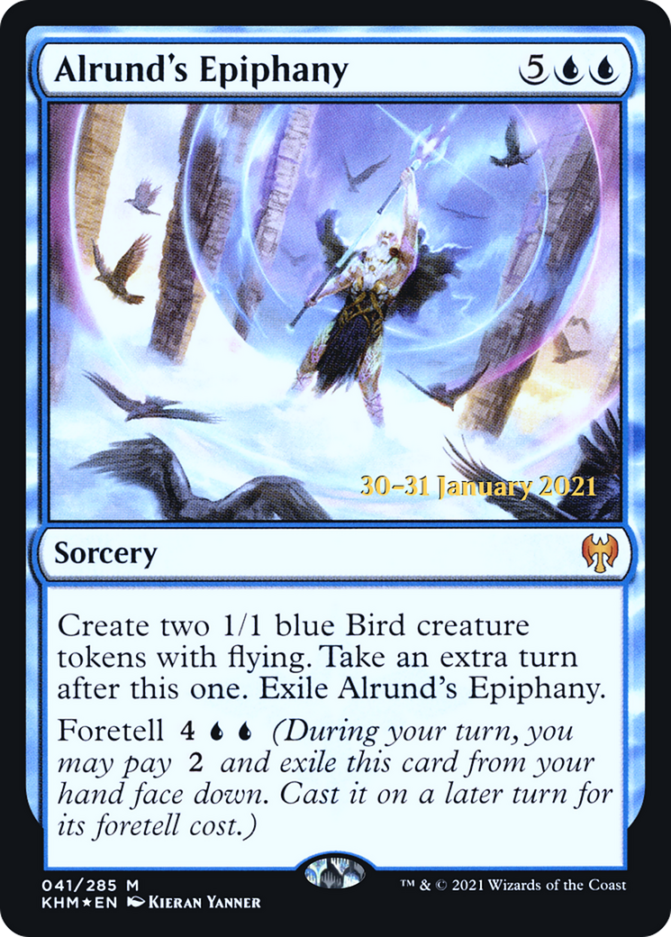 L'Épiphanie d'Alrund (PKHM-41S) - Kaldheim Promos Foil