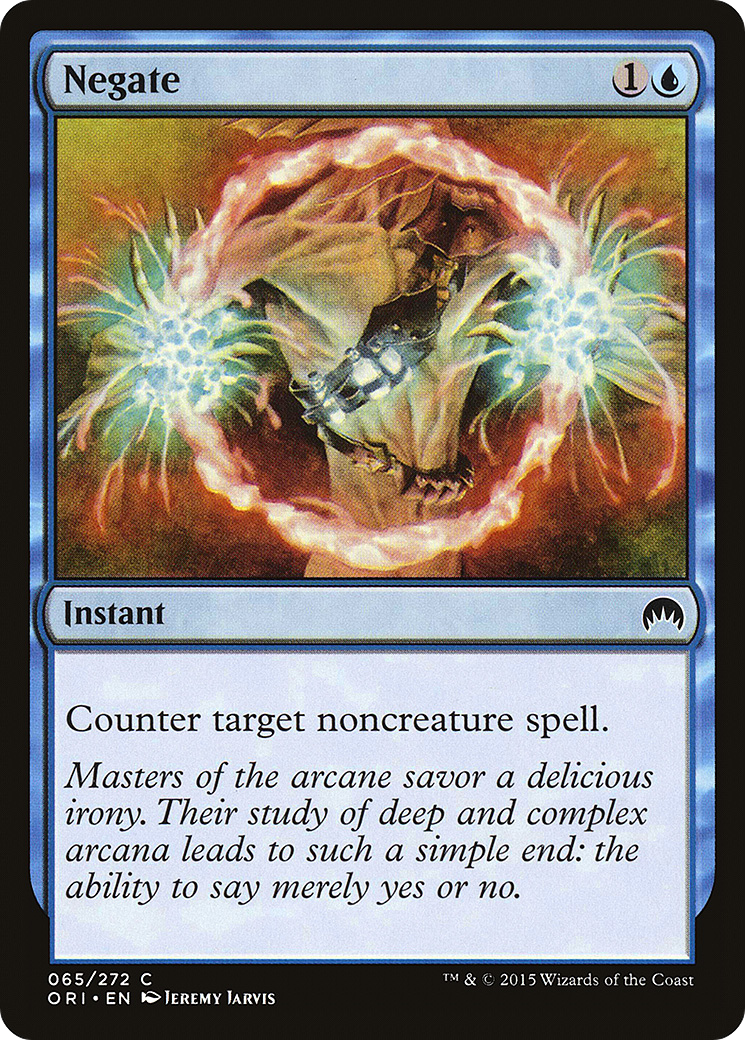 Négation (ORI-065) - Magic Origins Foil