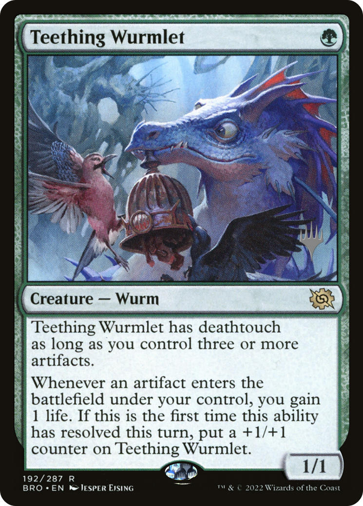 Teething Wurmlet (PPBRO-192) - The Brothers' War Promos