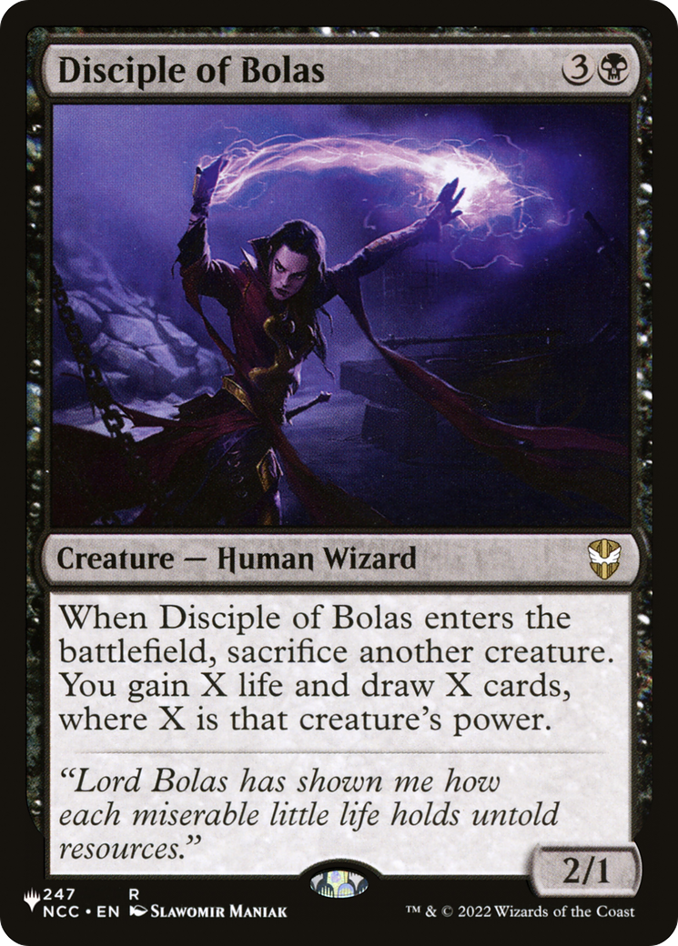 Disciple of Bolas (LIST-NCC-247) - The List