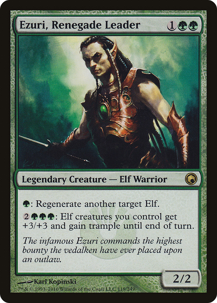 Ezuri, chef renégat (SOM-119) – Cicatrices de Mirrodin Foil