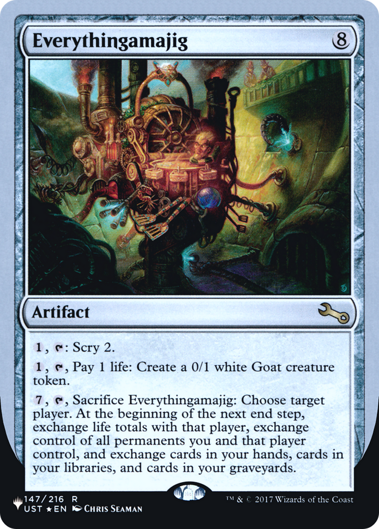 Everythingamajig (F) (LIST-147/216) - The List (Unfinity Foil Edition) Foil