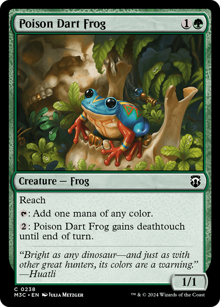 Grenouille venimeuse (M3C-238) - Commandant de Modern Horizons 3