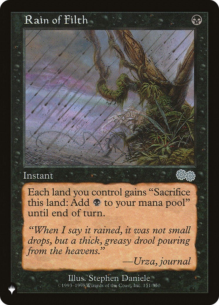 Rain of Filth (LIST-USG-151) - The List