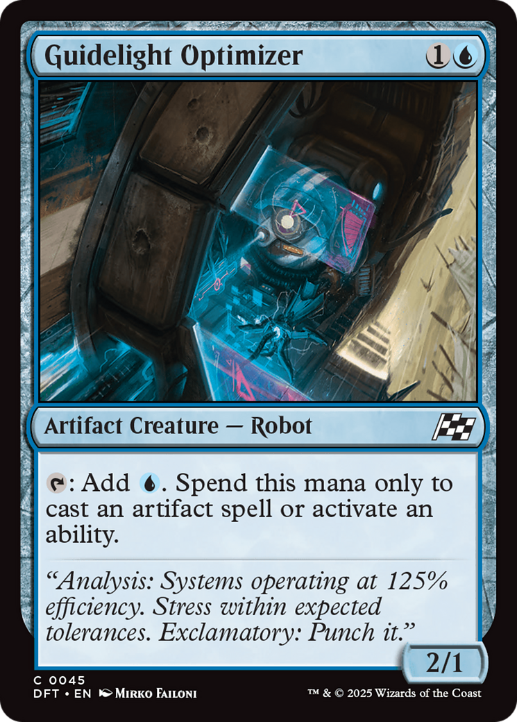 Optimiseur de guidelight (DFT-045) - Aetherdrift