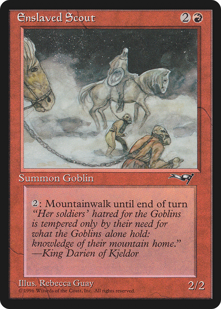 Éclaireur esclave (ALL-71A) - Alliances