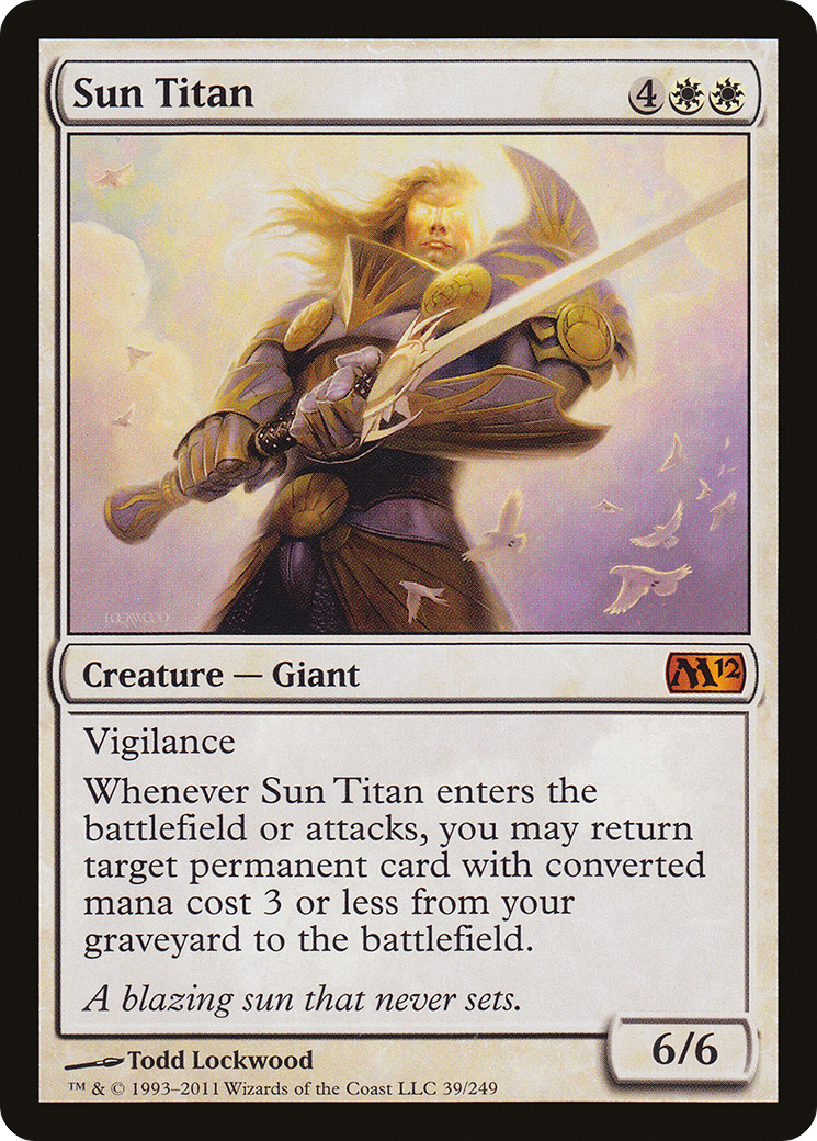 Sun Titan (M12-039) - Magic 2012
