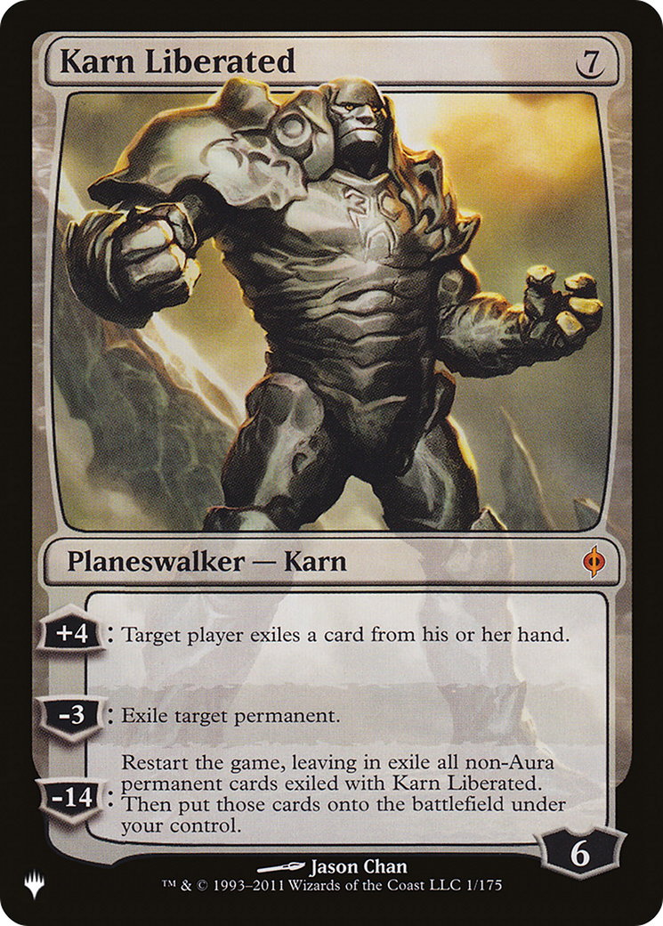 Karn Liberated (LIST-NPH-1) - The List