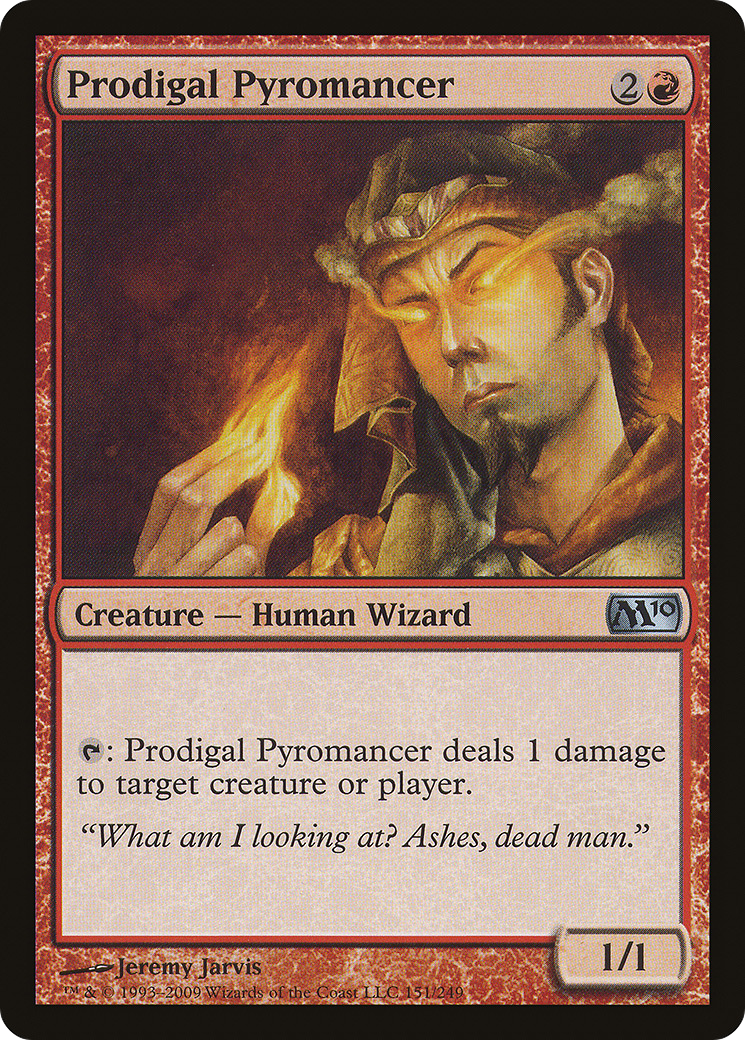 Prodigal Pyromancer (M10-151) - Magic 2010 Foil
