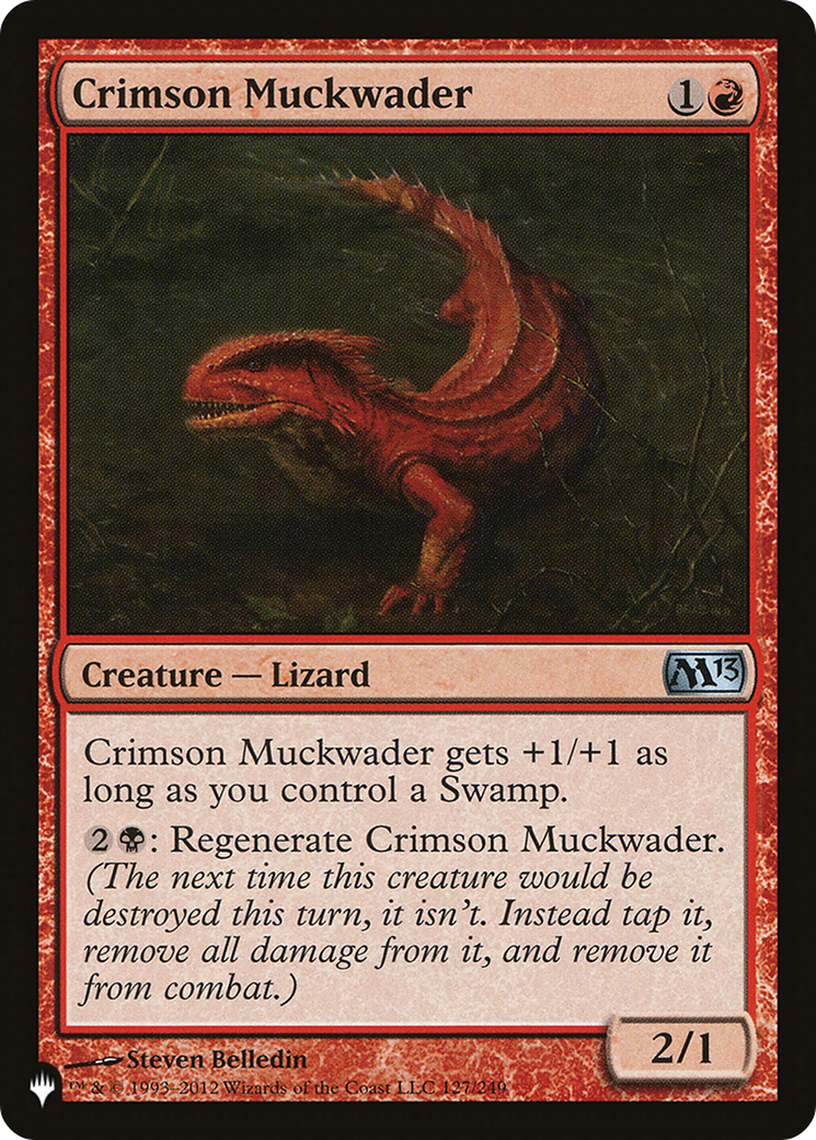 Crimson Muckwader (LIST-127/249) - The List