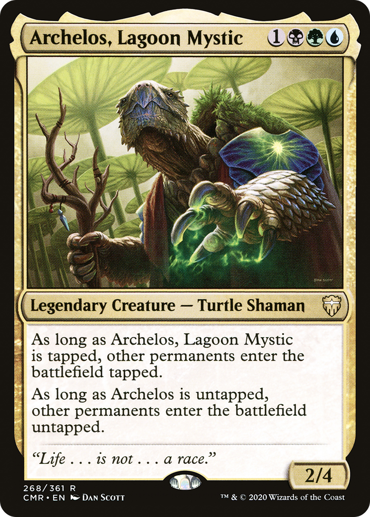 Archelos, Mystique du Lagon (CMR-268) - Commander Legends Foil