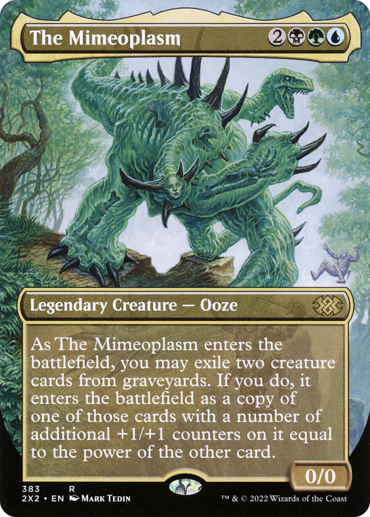 The Mimeoplasm (Borderless) (2X2-383) - Double Masters 2022 (Borderless)
