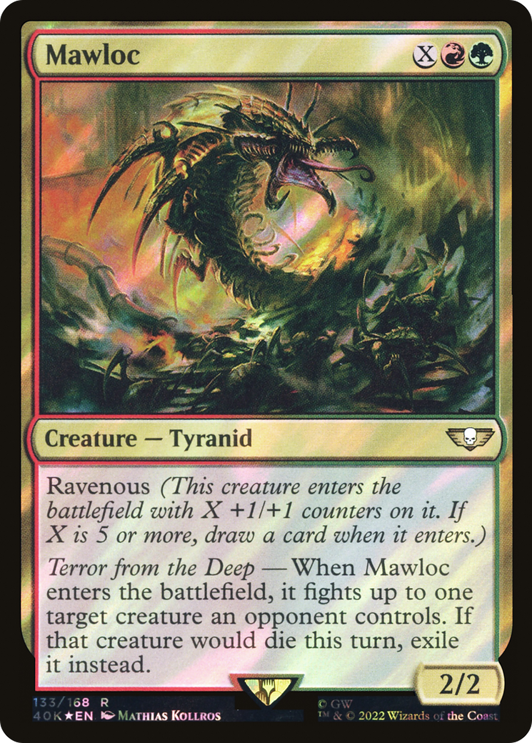 Mawloc (Surge Foil) (40K-133★) - Warhammer 40,000 Commander Foil