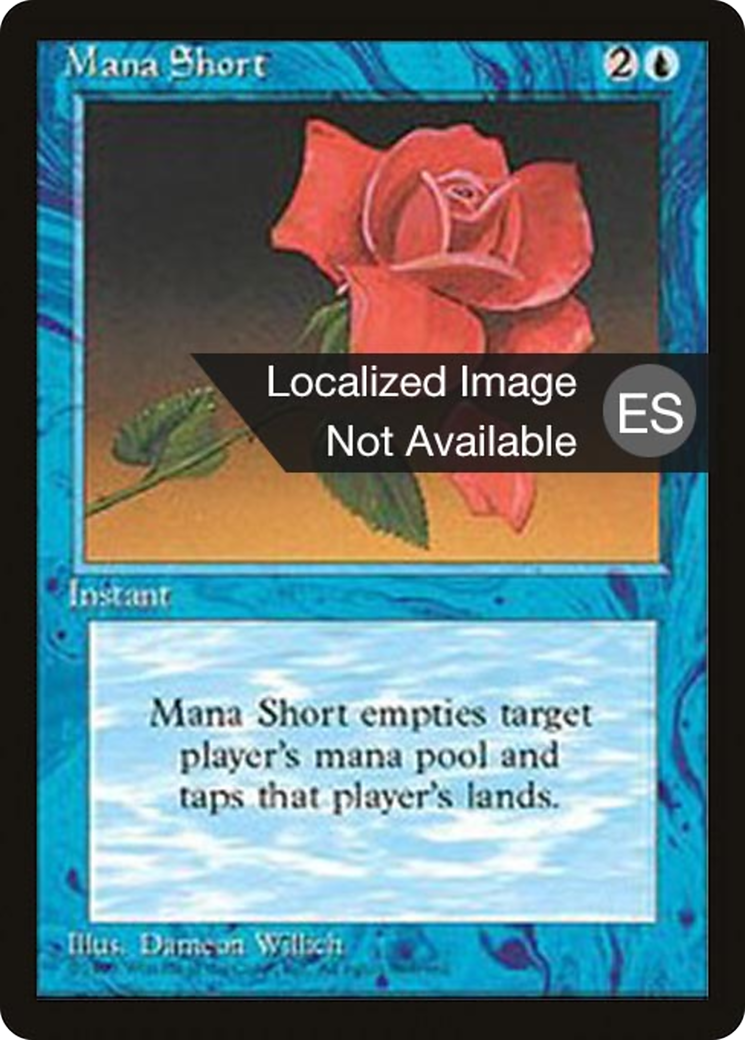 Mana Short (4BB-085) - Quatrième édition - Foreign Black Border