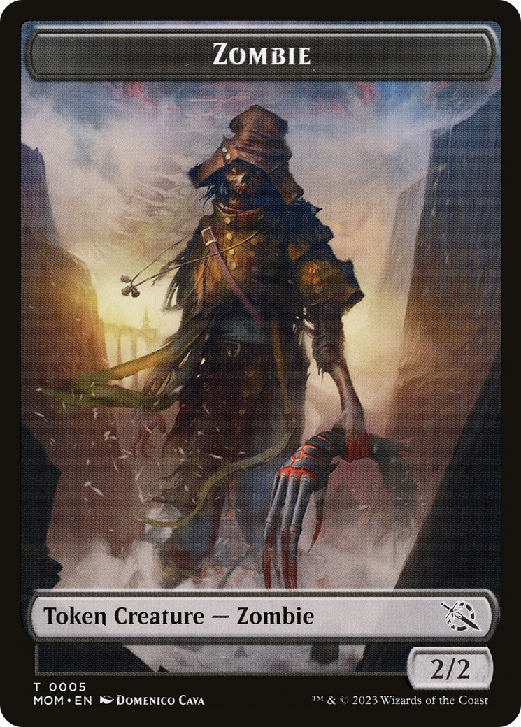Zombie (TMOM-005) - March of the Machine Tokens