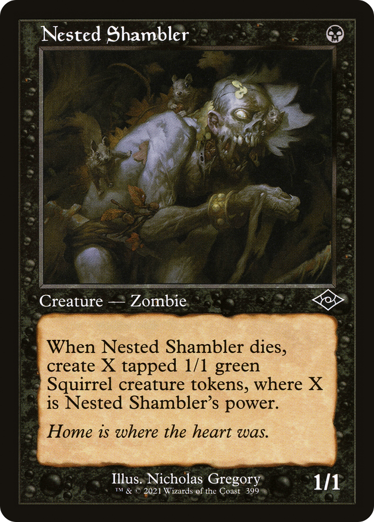 Shambler imbriqué (MH2-399) - Horizons modernes 2 (version foil)