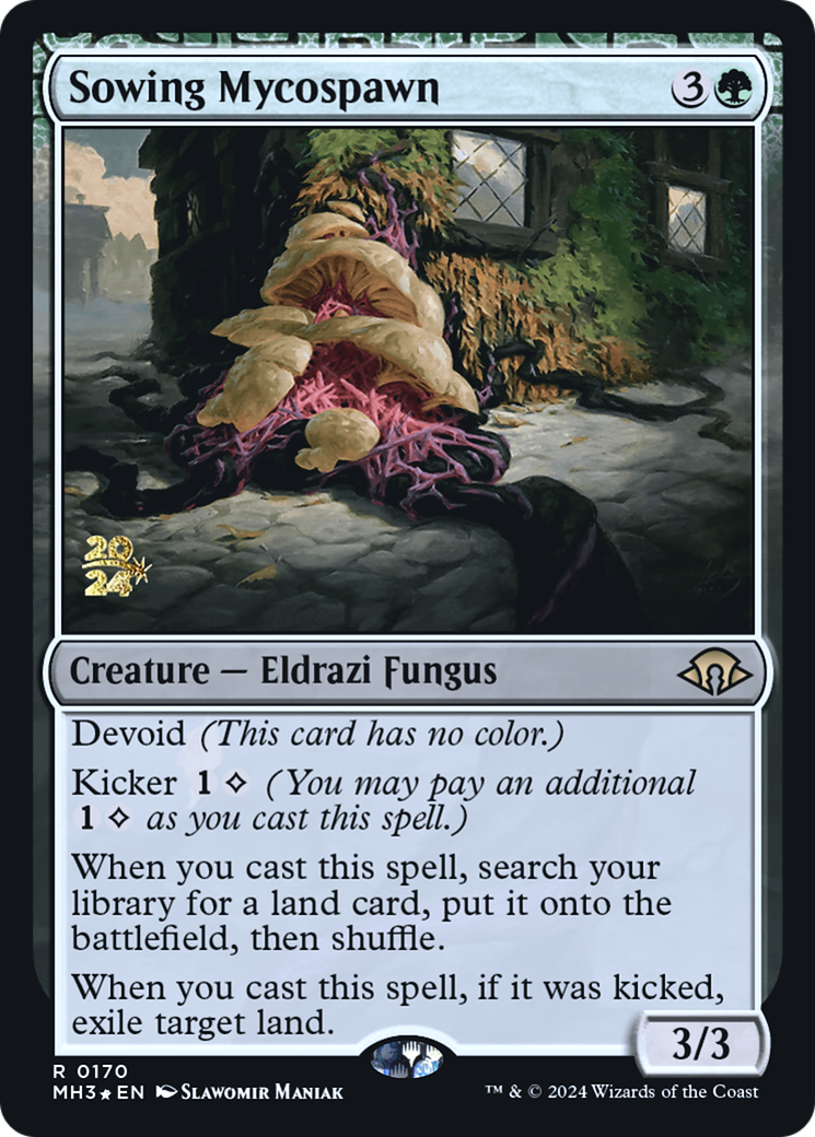 Semer des mycospawns (PMH3-170S) - Promotions Modern Horizons 3 : (dépourvu) Foil