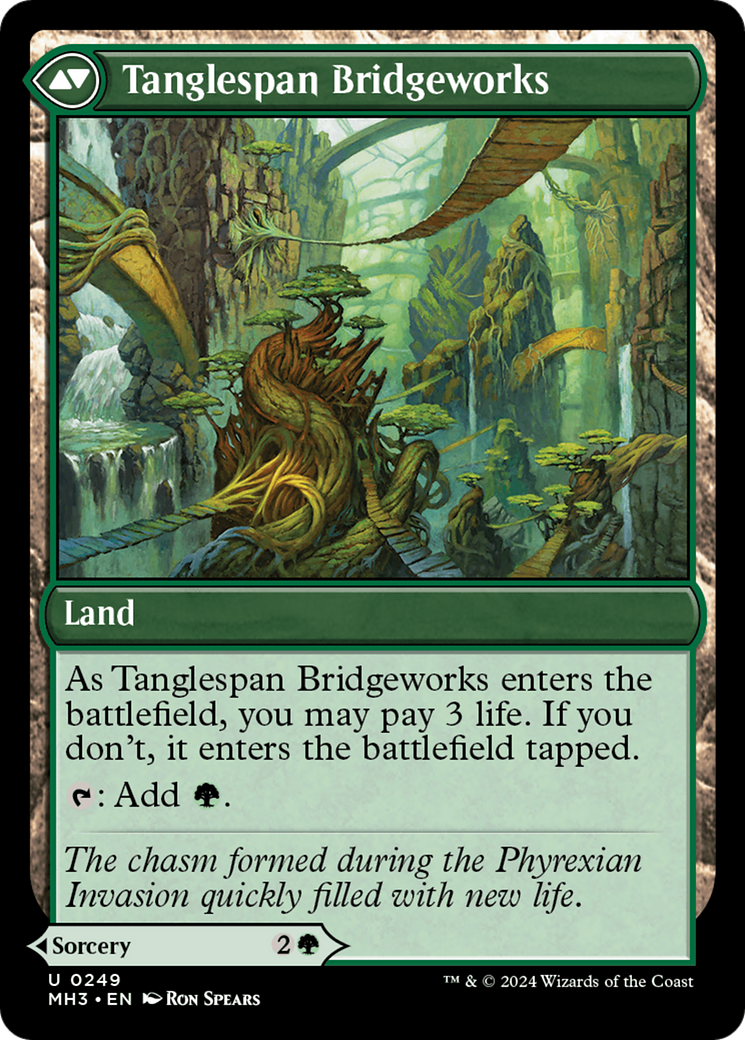 Bataille de Ponts // Ponts de Tanglespan (MH3-249) - Modern Horizons 3 Foil