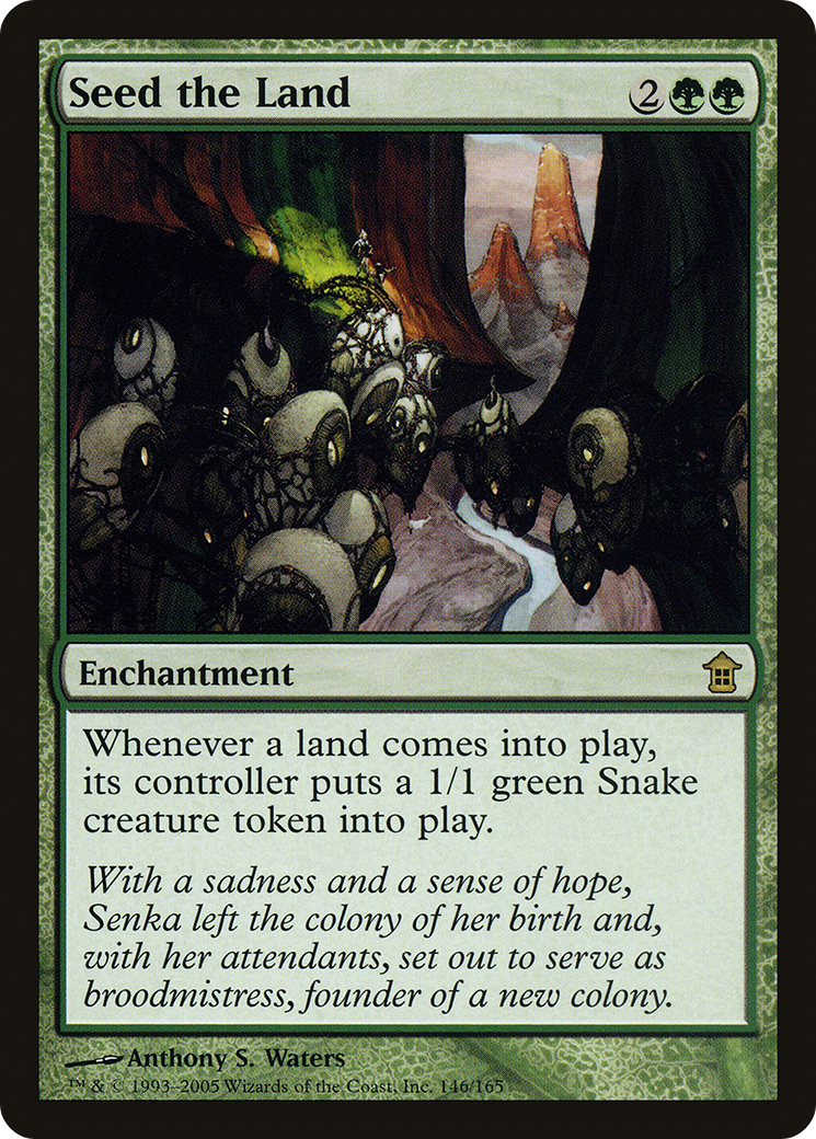 Seed the Land (SOK-146) - Saviors of Kamigawa Foil