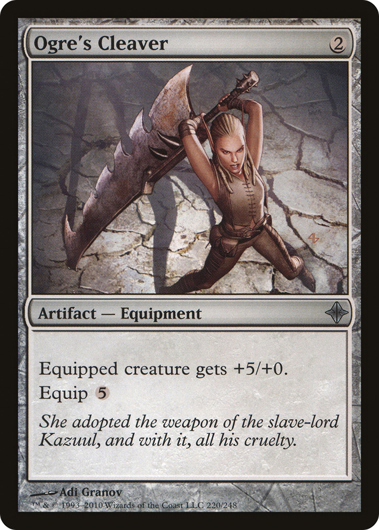 Ogre's Cleaver (ROE-220) - Rise of the Eldrazi