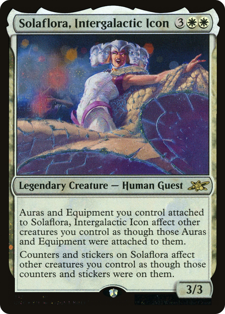 Solaflora, icône intergalactique (UNF-313) - Unfinity Foil