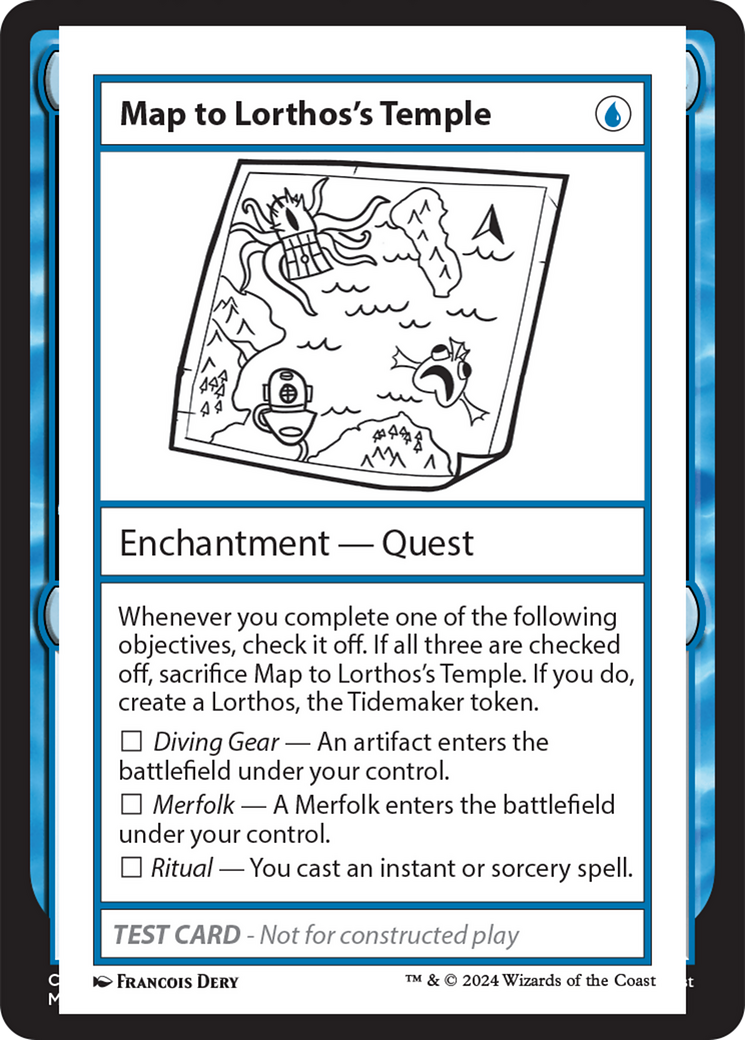 Carte du temple de Lorthos (MB2-295) - Mystery Booster 2