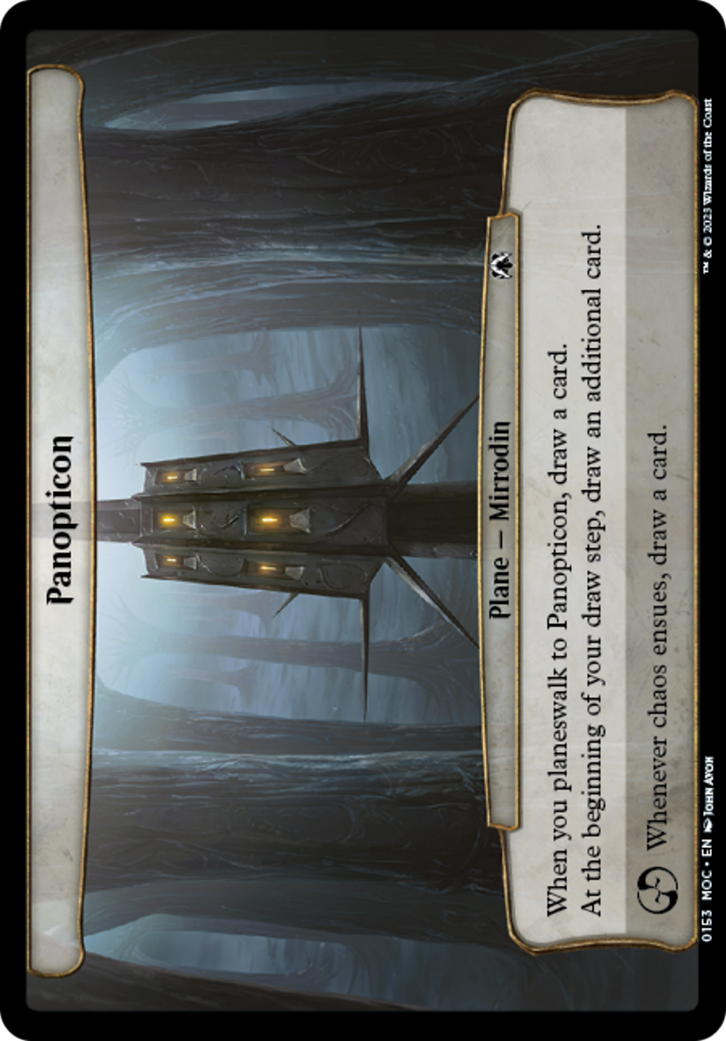 Panopticon (MOC-153) - Commandant de la Marche des Machines