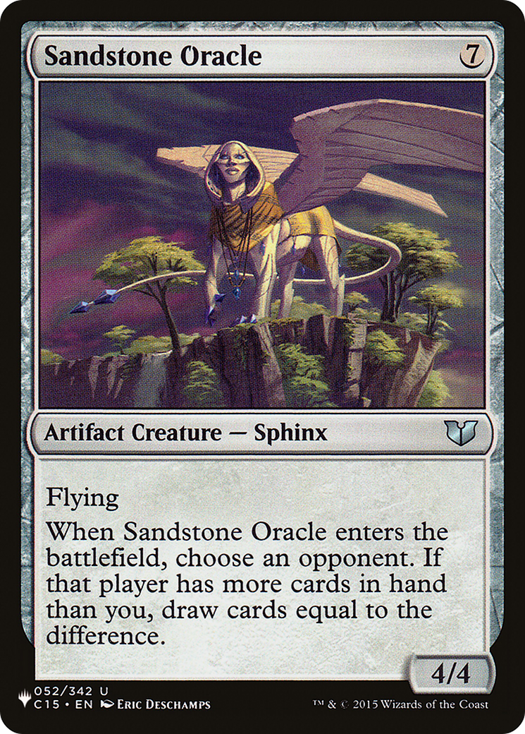 Sandstone Oracle (C15) (LIST-C15-52) - The List