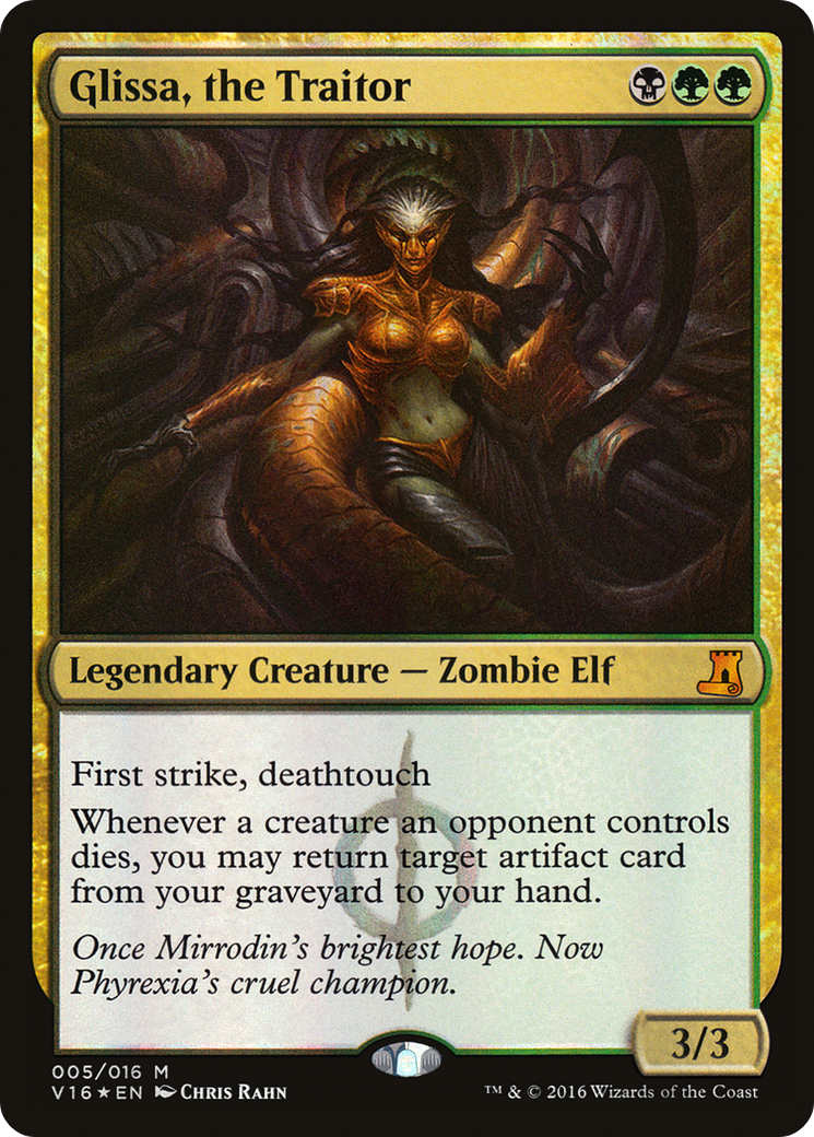 Glissa, la traîtresse (V16-005) - From the Vault : Lore Foil