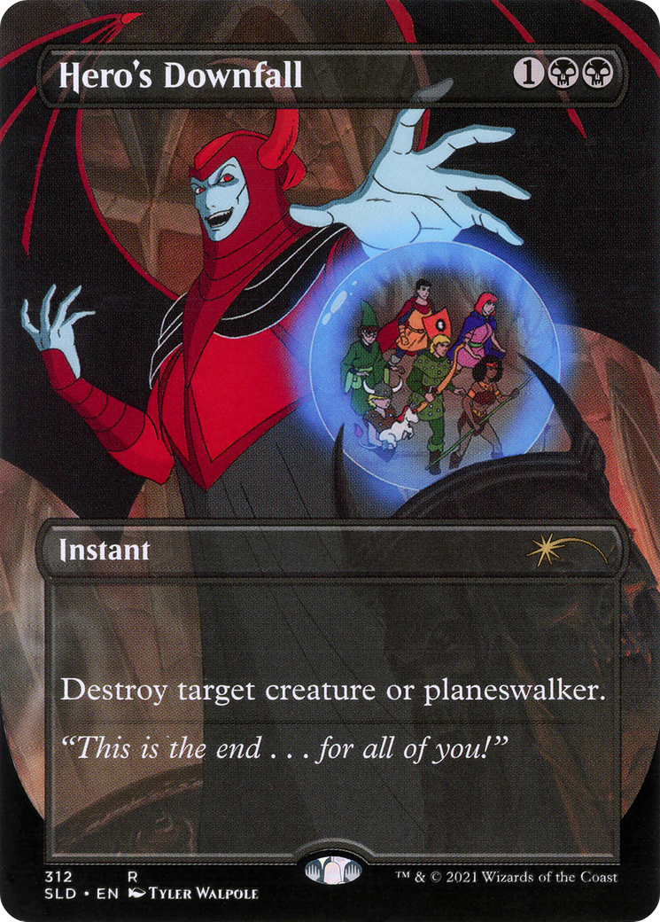 La Chute du Héros (SLD-312) - Largage du Repaire Secret (sans bordure)