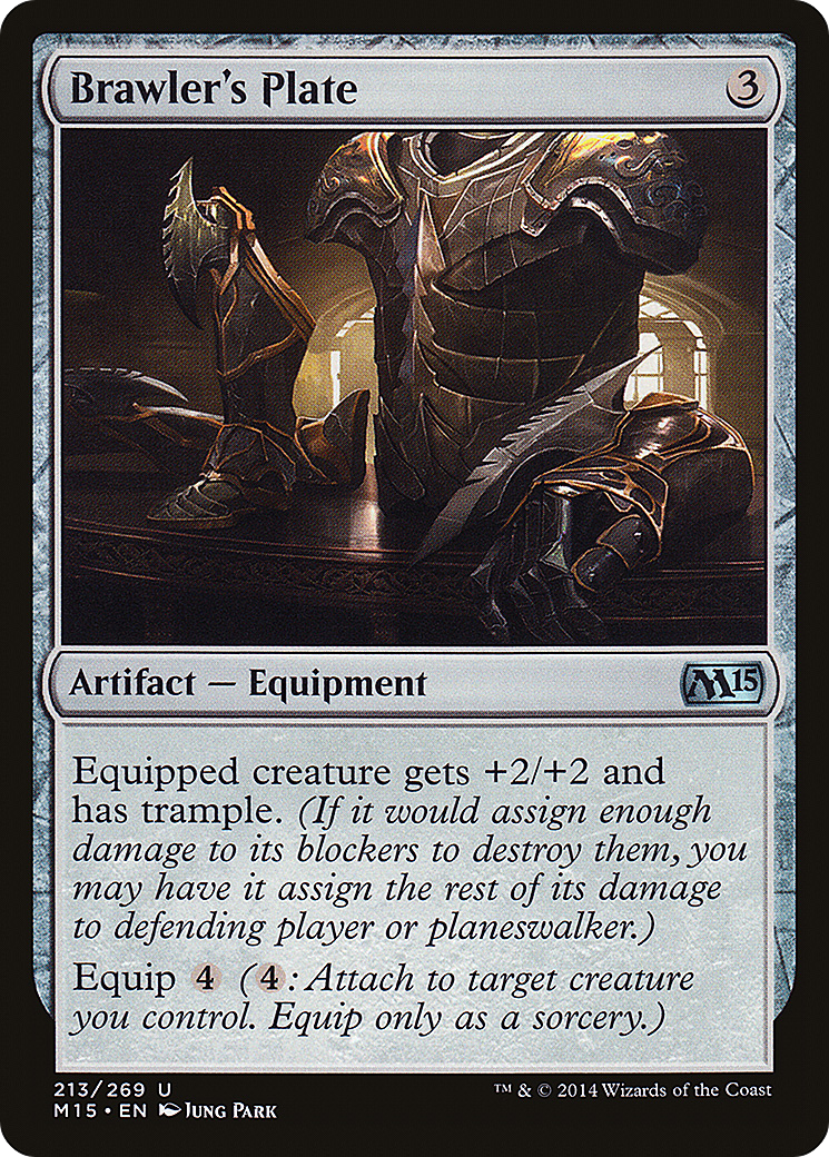 Brawler's Plate (M15-213) - Magic 2015 Foil