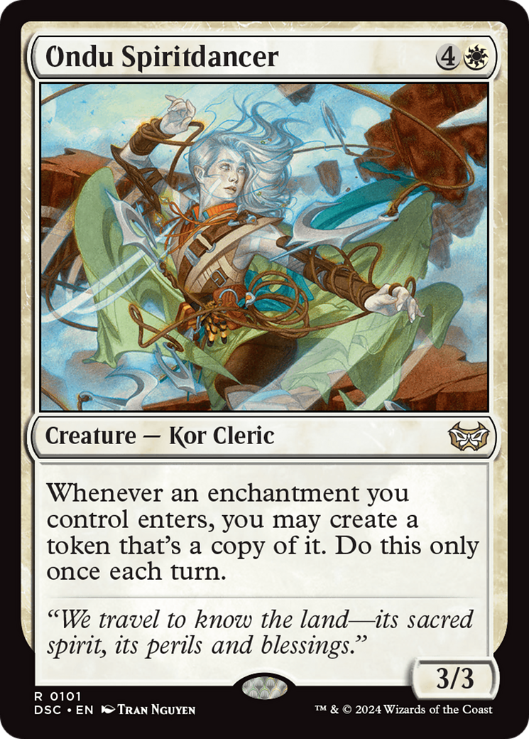 Ondu Spiritdancer (DSC-101) - Duskmourn : Commandant de la Maison de l'Horreur