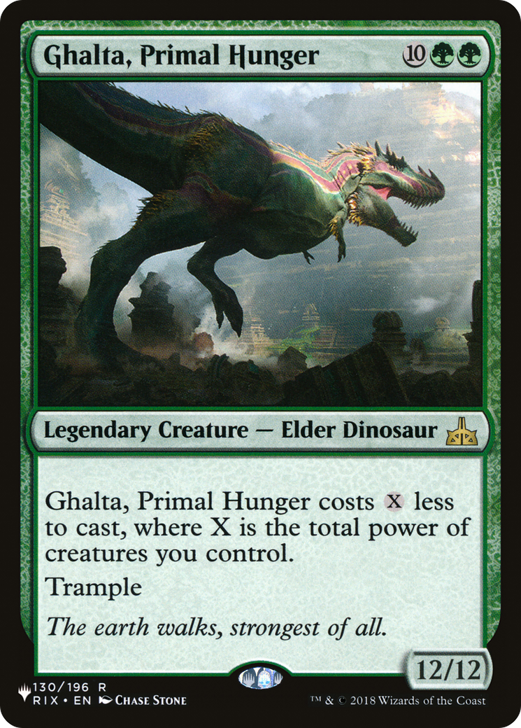 Ghalta, Primal Hunger (LIST-130/196) - The List