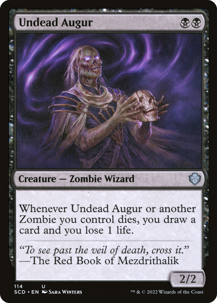 Undead Augur (SCD-114) - Starter Commander Decks